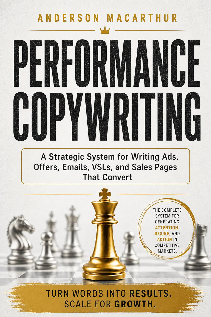 Capa oficial: Performance Copywriting